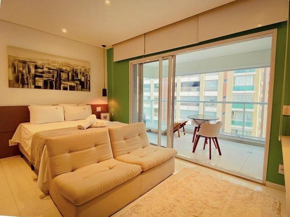 Unique 22º Estudio C/ Vista Incrivel Em Sp Vaga E Wifi เซาเปาโล ภายนอก รูปภาพ