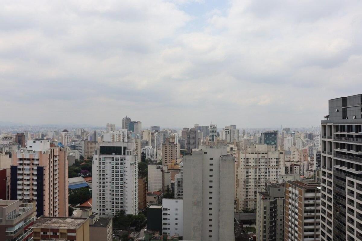 Unique 22º Estudio C/ Vista Incrivel Em Sp Vaga E Wifi เซาเปาโล ภายนอก รูปภาพ