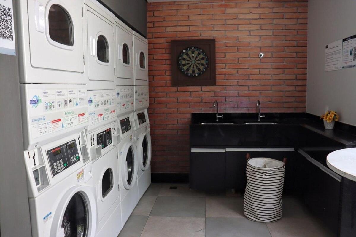 Unique 22º Estudio C/ Vista Incrivel Em Sp Vaga E Wifi เซาเปาโล ภายนอก รูปภาพ