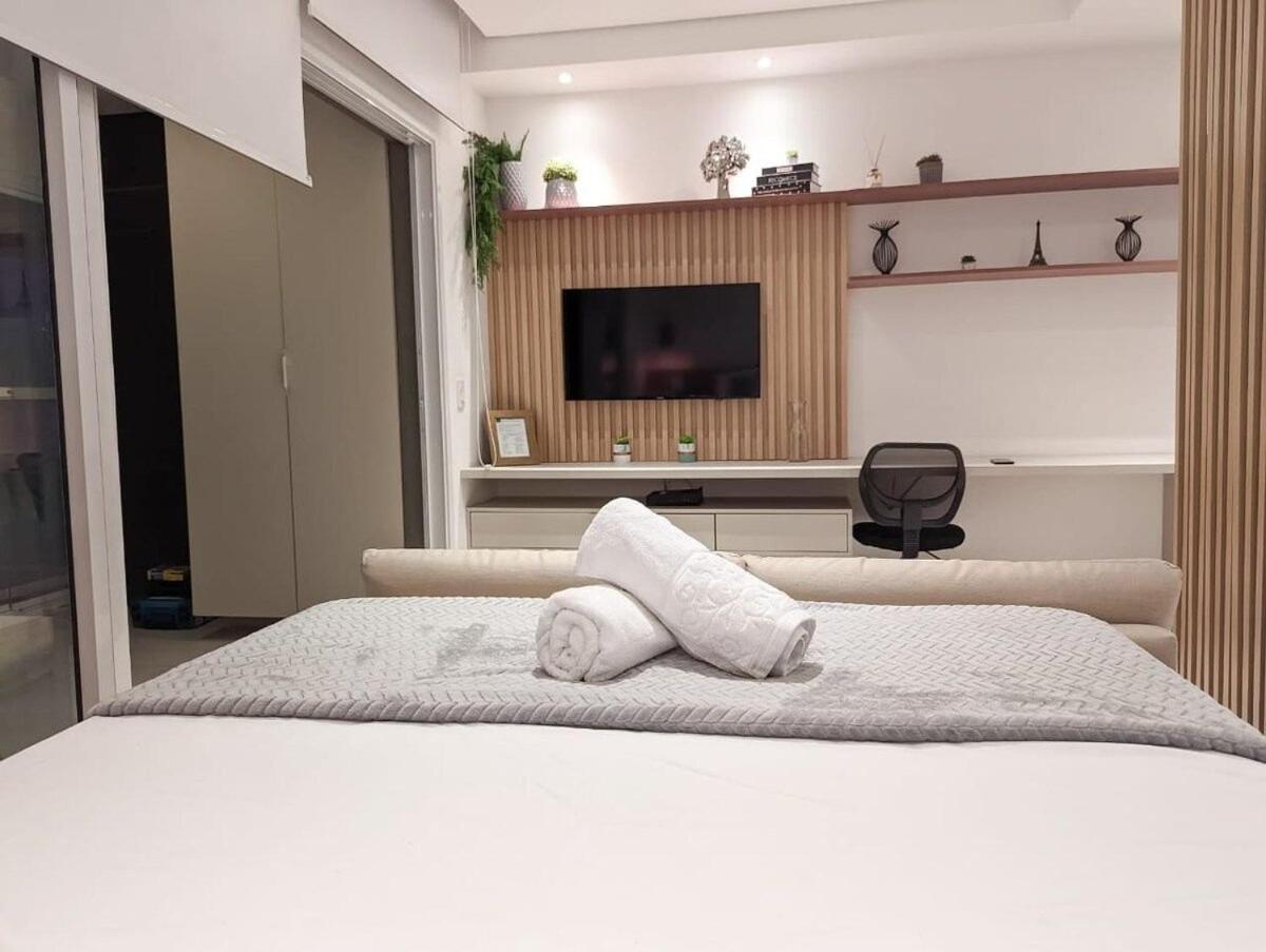 Unique 22º Estudio C/ Vista Incrivel Em Sp Vaga E Wifi เซาเปาโล ภายนอก รูปภาพ